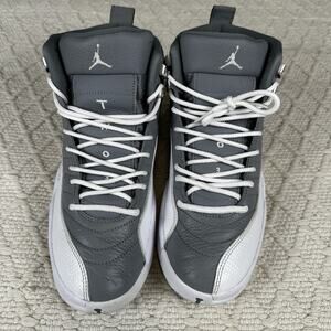 Air Jordan 12 Cool Grey Size 10 Pre-owned No Box Great Condition Fast Shipping